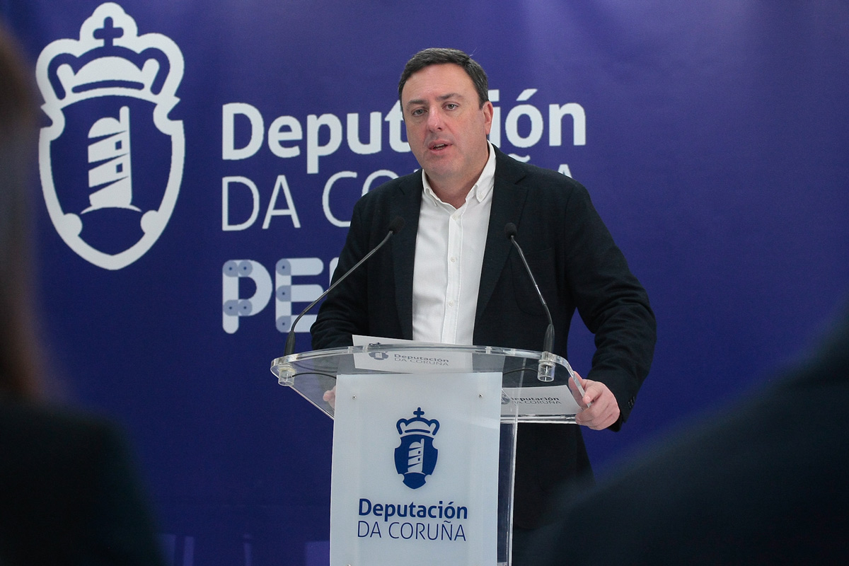 Valentín González Formoso, presidente de la Deputación da Coruña