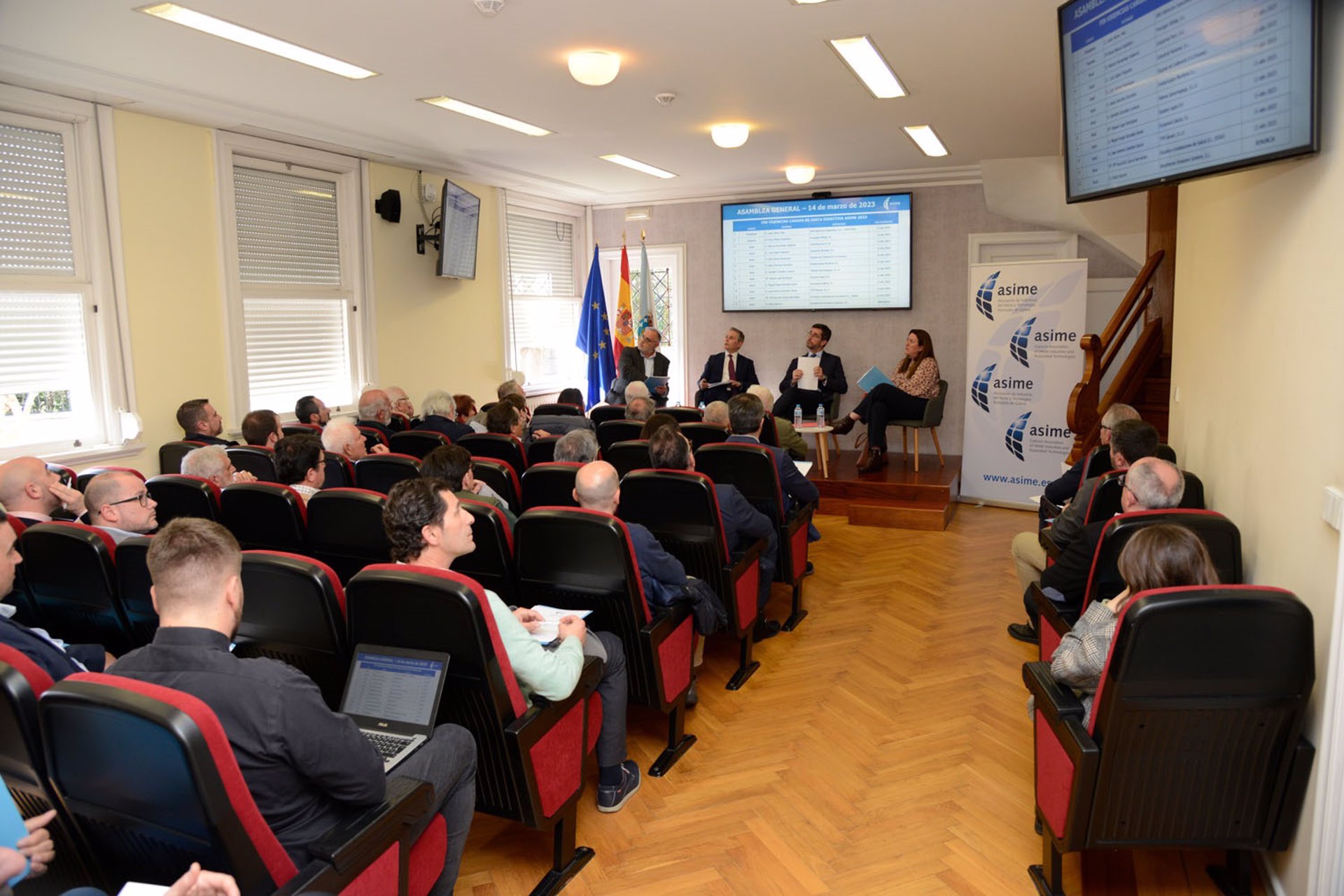 Imagen de la Asamblea General Anual de Asime en Vigo