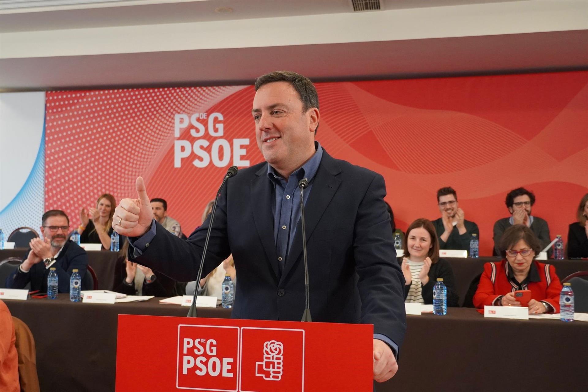 El secretario xeral del PSdeG, Valentín González Formoso