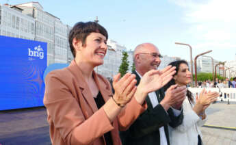 Ana Pontón y Francisco Jorquera en A Coruña / BNG