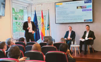 Miguel Belló, comisionado del PERTE aeroespacial, participa en la Asamblea General Extraordinaria del Consorcio Aeronáutico Gallego (CAG) en Vigo. - EUROPA PRESS