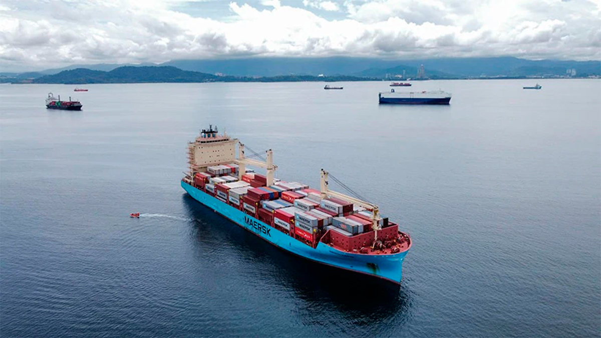 Buque portacontenedores de Maersk