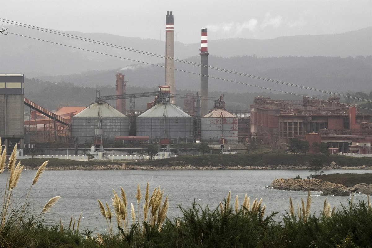 Imagen de archivo de la planta de Alcoa en San Cibrao