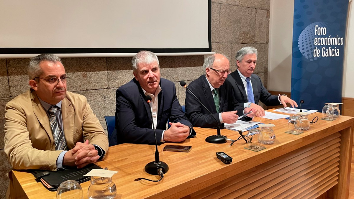 Presentación del 'Informe de Coxuntura Socioeconómica' del Foro Económico de Galicia