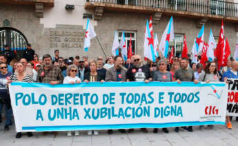 Concentración CIG por una "jubilación digna"