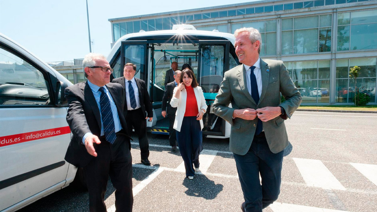 Rueda visita el Centro Tecnolóxico de Automoción de Galicia