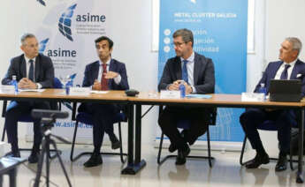 Encuentro con el alcalde de Ferrol, José Manuel Rey Varela, reunión de la junta directiva de la Asociación de Industrias del Metal y Tecnologías Asociadas de Galicia. Asime