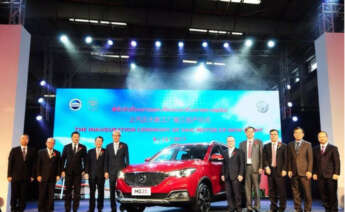 Inauguración de una fábrica de Saic Motor en Tailandia y uno de los modelos de MG / Saic