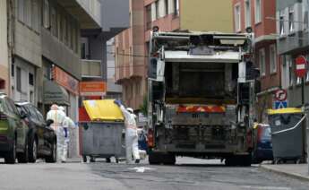 Imagen de la recogida de basura en la ciudad de A Coruña / Europa Press