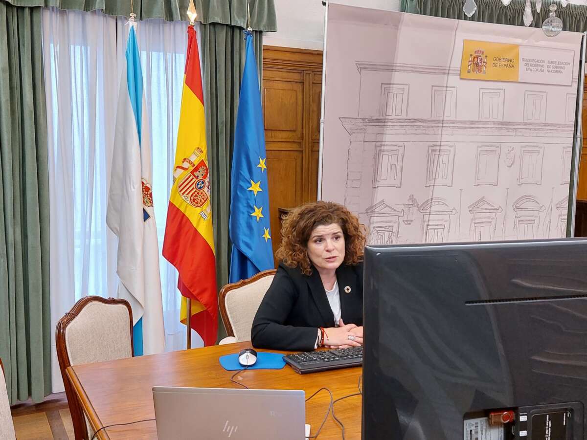 La subdelegada del Gobierno en A Coruña, María Rivas, en una imagen de archivo / Twitter