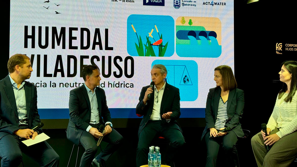 Hijos De Rivera, Viaqua Y El Ayuntamiento De Betanzos Presentan El Proyecto Del Humedal De Viladesuso