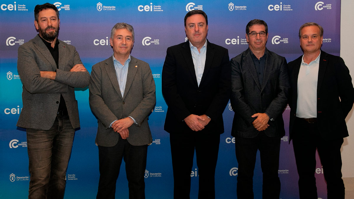 Acto de presentación del Coruña Estudio Inmersivo (CEI)