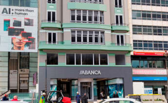 Edificio del antiguo Cine Avenida de A Coruña, finalizadas las obras realizadas por Abanca para albergar sus nuevas instalaciones