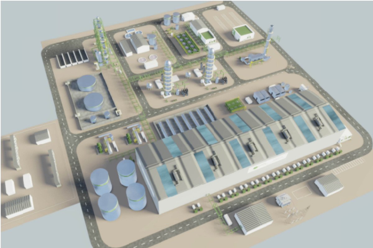 Proyecto para la planta de metanol verde de Iberdrola y Foresa en Begonte / Iberdrola