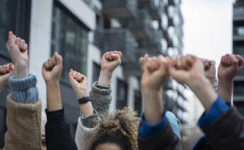 Una manifestación.