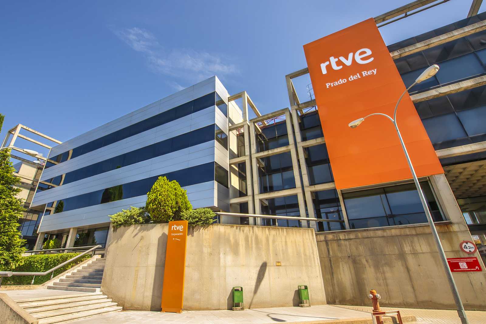 Fachada de RTVE. Foto: Archivo.