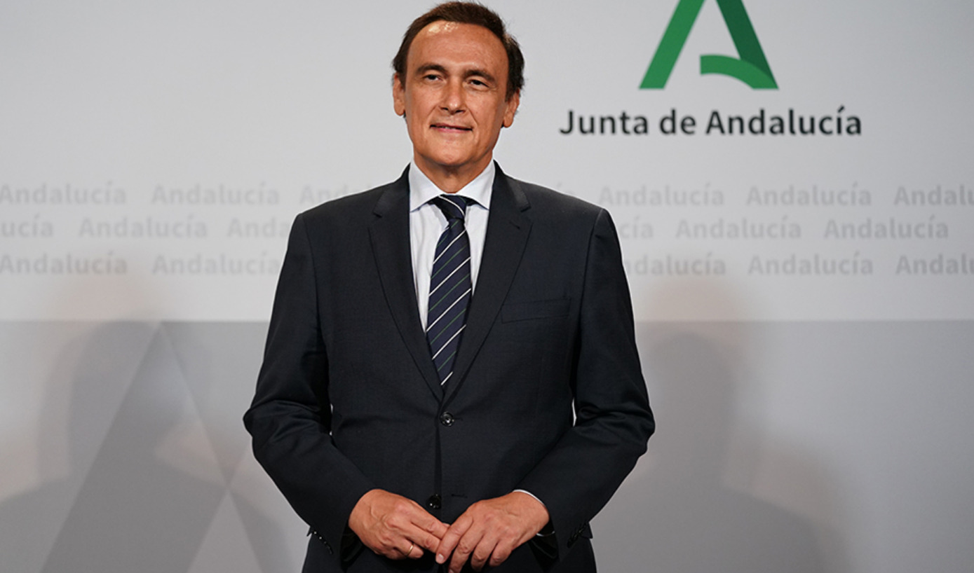 El consejero de Universidad, Investigación e Innovación, José Carlos Gómez Villamandos. Foto: Junta de Andalucía.