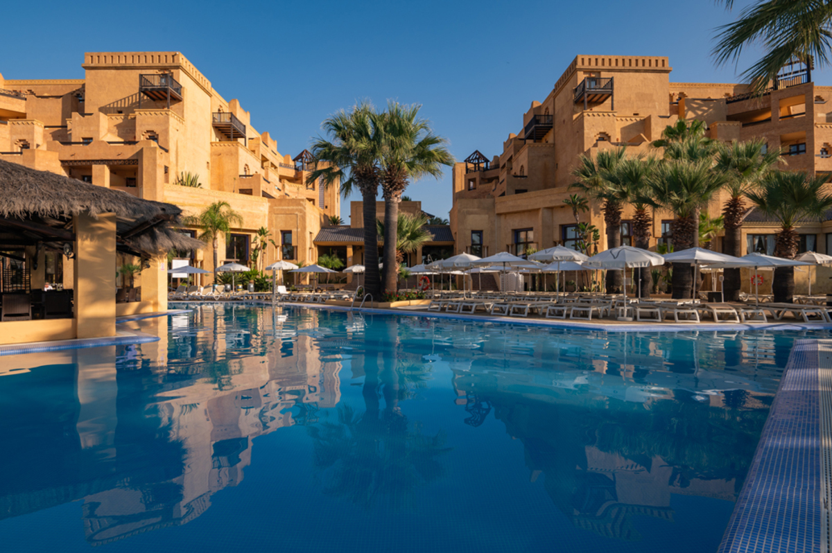 Piscina de Vila Galé Isla Canela (Huelva), que abrió sus puertas el pasado mes de mayo.