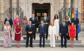 El nuevo equipo de Gobierno. Foto: Junta de Andalucía