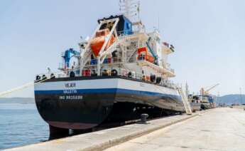 El nuevo buque, VT Vejer, en el Puerto de Algeciras. Foto: Autoridad Portuaria Bahía de Algeciras