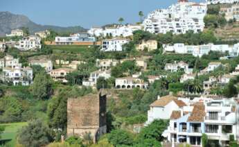 El municipio de Benahavís, en Málaga. Foto: Wikipedia