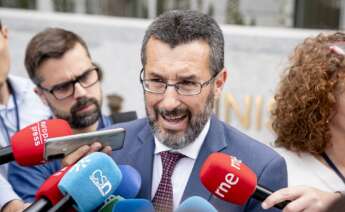 El alcalde de La Línea de la Concepción, José Juan Franco. Foto: A. Pérez Meca / Europa Press