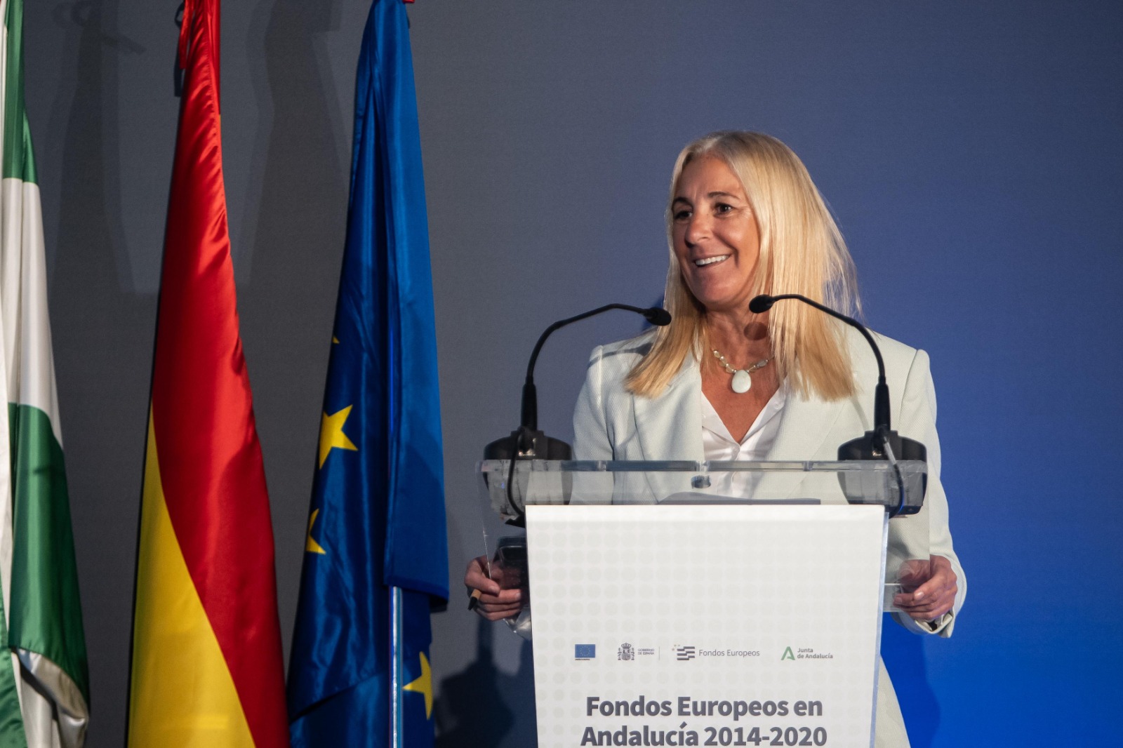 Amelia Martínez, viceconsejera de Economía, Hacienda y Fondos Europeos.