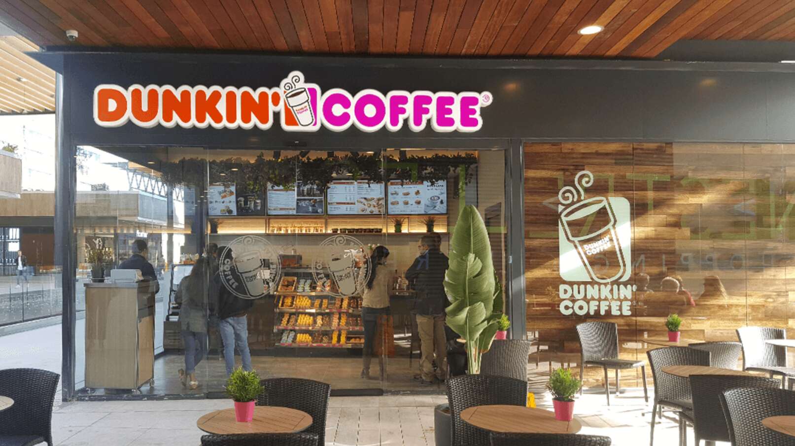 Un establecimiento de Dunkin Coffee. Foto: Dunkin Coffee.