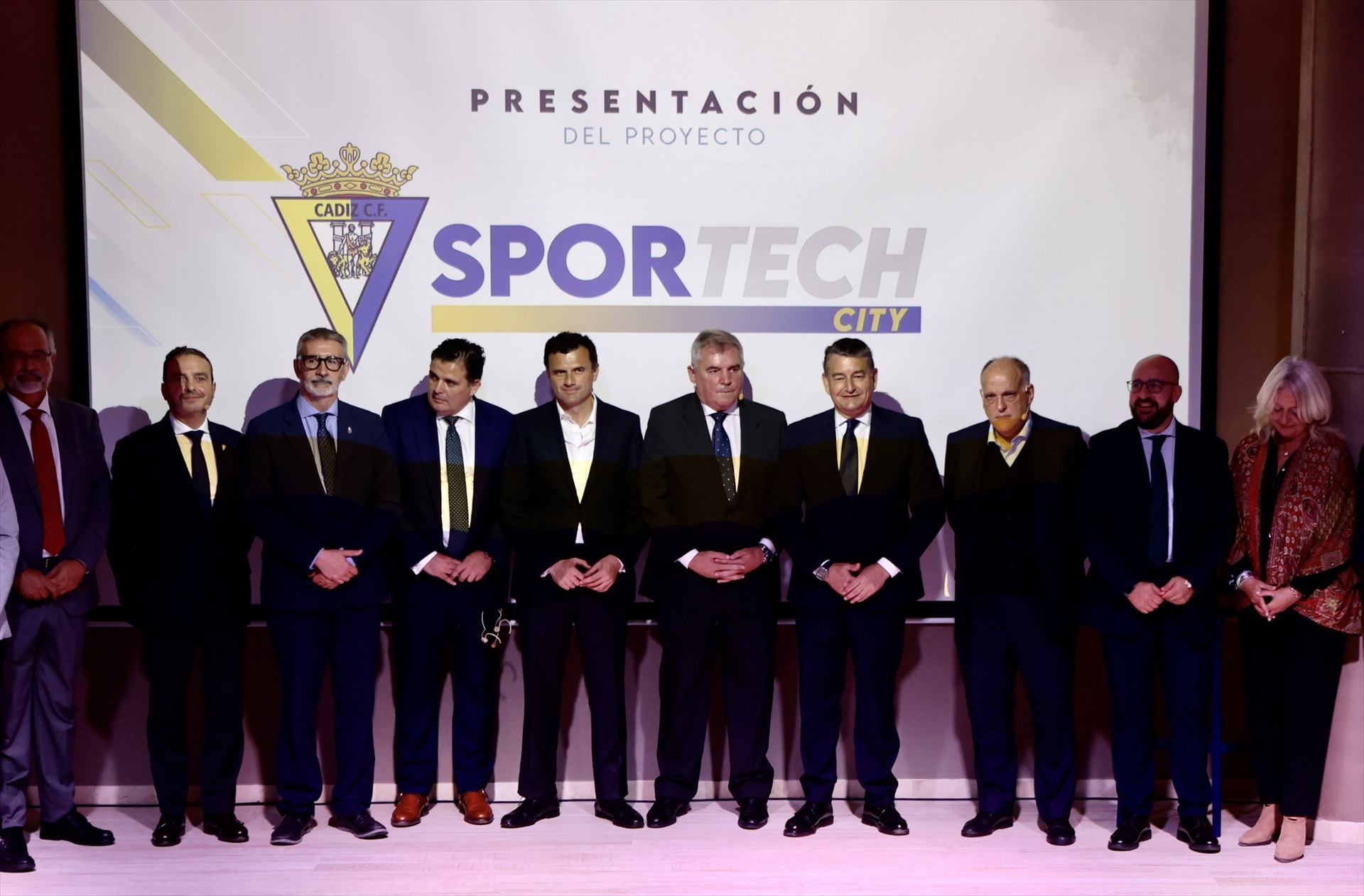 Presentación de Sportech City del Cádiz CF el pasado 18 de octubre del 2023.