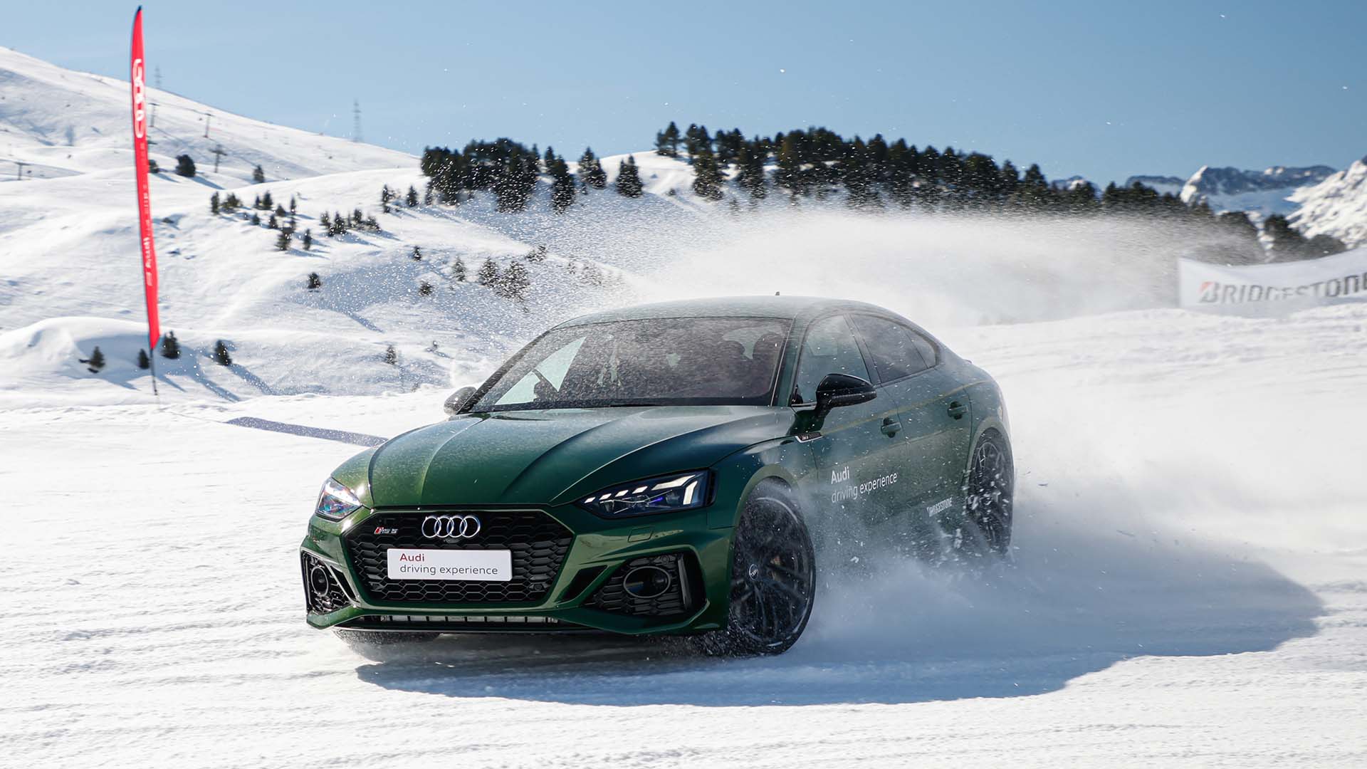 Curso de conducción en la nieve Audi Driving Experience Baqueira Beret Sierra Nevada